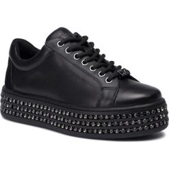 Sneakersy TWINSET - 192TCP06L Nero 00006. Czarne półbuty damskie Twinset, ze skóry. W wyprzedaży za 959,00 zł.