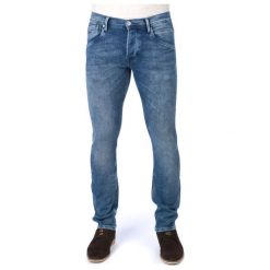 Pepe Jeans Jeansy Męskie Track 31/34 Niebieski. Niebieskie jeansy męskie Pepe Jeans, m, bez wzorów, z jeansu. W wyprzedaży za 388,00 zł.