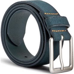 Pasek Męski BOSS - Jordin 50379586 Dark Blue 401. Niebieskie paski męskie Boss, w paski, ze skóry. W wyprzedaży za 169,00 zł.