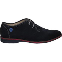 Derby męskie: Półbuty męskie - 501 WELUR BLU