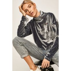Champion - Bluza. Szare bluzy damskie Champion, s, bez wzorów, z elastanu, bez rękawów, bez kaptura. Za 189,90 zł.