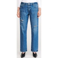 Jeansy boyfriend - Niebieski. Niebieskie jeansy damskie Reserved. W wyprzedaży za 59,99 zł.