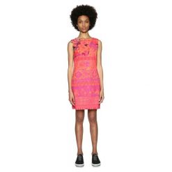 Sukienki: Desigual Sukienka Damska Angelina 34 Czerwony