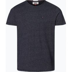 Tommy Jeans - T-shirt męski, niebieski. Niebieskie t-shirty męskie Tommy Jeans, s, bez wzorów, z jeansu, bez kołnierzyka. Za 139,95 zł.