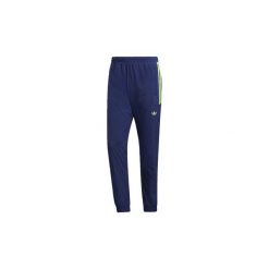 Spodnie treningowe adidas Spodnie dresowe Flamestrike. Niebieskie spodnie dresowe męskie marki Adidas, s, z dresówki. Za 329,00 zł.