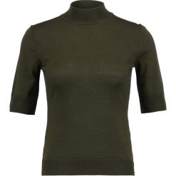 T-shirty damskie: IVY & OAK ROLLNECK HALFARM JUMPER Tshirt basic forest green