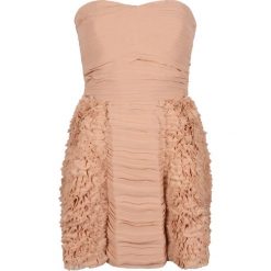 Elisabetta Franchi Sukienka. Sukienki damskie Elisabetta Franchi, bez wzorów, bez kołnierzyka, bez rękawów, dopasowane. Za 649,00 zł.
