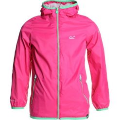 Regatta LEVER II Kurtka przeciwdeszczowa hot pink. Czerwone kurtki sportowe damskie marki Regatta, z materiału. Za 129,00 zł.