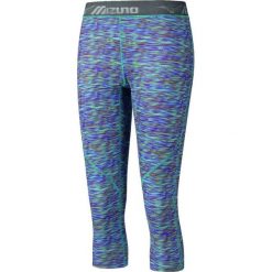 Mizuno spodenki sportowe damskie Impulse 3/4 Printed Tight Multi Prt/Blue Atoll XL. Niebieskie spodenki sportowe damskie Mizuno, xl, bez wzorów, sportowe, na fitness i siłownię. W wyprzedaży za 169,00 zł.