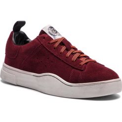 Sneakersy DIESEL - S-Clever Low Y01748 PR047-T5283 Cabernet. Czerwone sneakersy męskie Diesel, na co dzień, bez wzorów, ze skóry, bez zapięcia. W wyprzedaży za 339,00 zł.