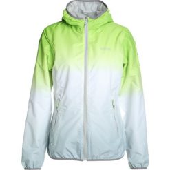 Regatta LEERA II Kurtka przeciwdeszczowa lime zest. Zielone kurtki sportowe damskie marki Regatta, z poliesteru. Za 249,00 zł.