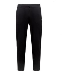 Spodnie EA7 EMPORIO ARMANI Czarny. Czarne spodnie dresowe męskie marki EA7 Emporio Armani, z elastanu. Za 511,00 zł.