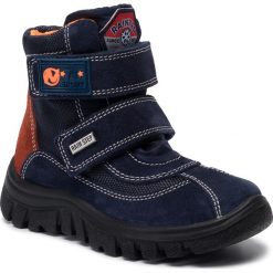 Śniegowce NATURINO - Thorens 0013001379.01.1C42 S Navy/Ruggine. Niebieskie śniegowce chłopięce Naturino, bez zapięcia. W wyprzedaży za 329,00 zł.