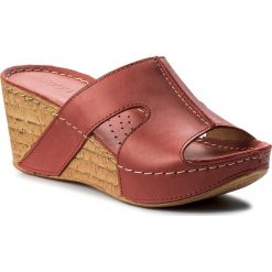 Chodaki damskie: Klapki LASOCKI - 1465-01 Czerwony 1