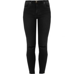 Rolla's WESTCOAST ANKLE Jeans Skinny Fit dusty black. Czarne jeansy damskie skinny Rolla's, s, bez wzorów, z elastanu. Za 379,00 zł.