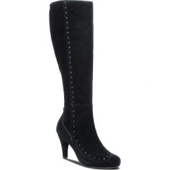 Kozaki CLARKS - Dalia Sierra 261349514 Black Suede. Kozaki damskie Clarks. W wyprzedaży za 439,00 zł.