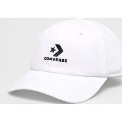 Converse - Czapka. Białe czapki damskie Converse, bez wzorów, z bawełny. W wyprzedaży za 89,90 zł.