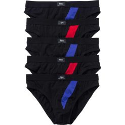 Slipy męskie: Slipy (5 par) bonprix czarny