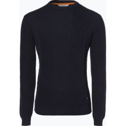 Solid - Sweter męski – Adi, niebieski. Niebieskie swetry klasyczne męskie marki Solid, m, z dzianiny. Za 229,95 zł.