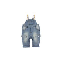 Spodnie niemowlęce: KANZ Boys Ogrodniczki jeans blue denim