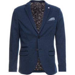 Selected Homme SLH SLIM FIT CARL Marynarka garniturowa dark blue melange. Niebieskie marynarki męskie slim fit Selected Homme, z elastanu. Za 419,00 zł.