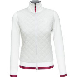 Bluza CONTE OF FLORENCE WHITTIER. Białe bluzy damskie Conte of Florence, na zimę, bez wzorów, z polaru, bez rękawów, bez kaptura. W wyprzedaży za 553,00 zł.