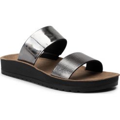 Klapki SCHOLL - Cynthia F27434 1047 370 Pewter. Szare klapki damskie Scholl, z materiału. W wyprzedaży za 169,00 zł.