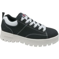 Skechers Street Cleats 74345-BLK 38 Czarne. Czarne buty sportowe damskie Skechers, bez wzorów, z tkaniny, sportowe. W wyprzedaży za 219,99 zł.