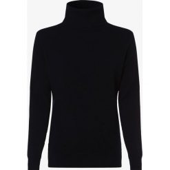 SvB Exquisit - Sweter damski z czystego kaszmiru, niebieski. Niebieskie swetry damskie SvB Exquisit, bez wzorów, z kaszmiru, eleganckie, bez rękawów, bez kaptura. Za 699,95 zł.