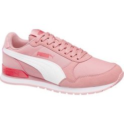 Sneakersy młodzieżowe Puma St Runner Puma różowe. Różowa sneakersy damskie Puma, z materiału. Za 179,90 zł.