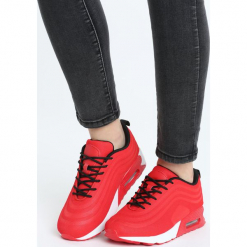 Czerwone Buty Sportowe Citified. Czerwone buty sportowe damskie marki KALENJI, z gumy. Za 99,99 zł.
