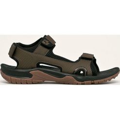 Jack Wolfskin - Sandały. Pomarańczowe kapcie męskie Jack Wolfskin, z gumy. Za 309,90 zł.