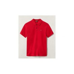 Koszulki polo z krótkim rękawem Napapijri N0YINZ ELIOS. Czerwone koszulki męskie Napapijri, s, bez wzorów, polo, z krótkim rękawem, krótkie. Za 211,35 zł.