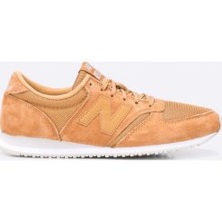 New Balance - Buty U420LBR. Pomarańczowe halówki męskie New Balance, z materiału, na sznurówki. W wyprzedaży za 219,90 zł.