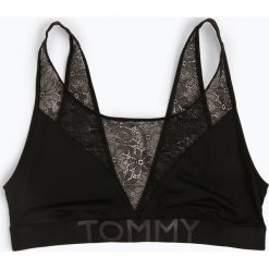 Tommy Hilfiger - Gorset damski, czarny. Czarne gorsety damskie TOMMY HILFIGER, s, w koronkowe wzory, z koronki. Za 179,95 zł.