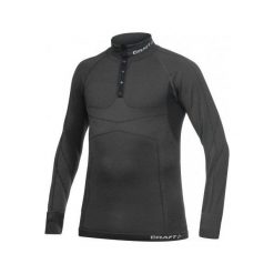 Bejsbolówki męskie: Craft Bluza męska Warm CK Wool Polo czarna r. M (1901649-9980)