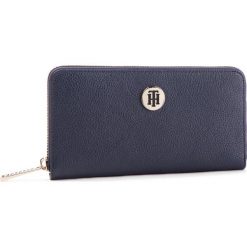Duży Portfel Damski TOMMY HILFIGER - Th Core Lrg Za Wallet AW0AW06168 413. Niebieskie portfele damskie TOMMY HILFIGER, ze skóry ekologicznej. Za 319,00 zł.