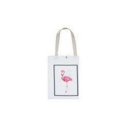 Torebka damska z printem na zakupy. Szare shopper bag damskie marki TXM. Za 15,99 zł.