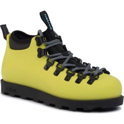 Trapery NATIVE - Fitzsimmons Citylite 31106800-7570 Acid Green/Jiffy Black. Zielone trapery damskie Native, z tworzywa sztucznego, bez obcasa, bez zapięcia. Za 429,00 zł.