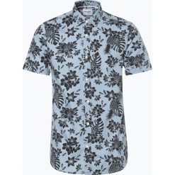 Only&Sons - Koszula męska – Simon, niebieski. Niebieskie koszule męskie Only&Sons, m, bez wzorów, bez kołnierzyka, z krótkim rękawem. Za 59,95 zł.