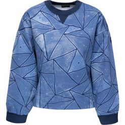 Bluza Napapijri Balme W Print N0YIN9. Niebieskie bluzy damskie Napapijri, m, bez wzorów, z bawełny, bez rękawów, bez kaptura. W wyprzedaży za 309,00 zł.