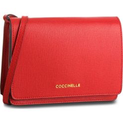 Torebka COCCINELLE - CV3 Mini Bag E5 CV3 55 D6 05 Coquelicot R09. Czerwone listonoszki damskie marki Coccinelle, ze skóry. W wyprzedaży za 589,00 zł.