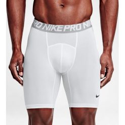 Nike Spodenki męskie Cool Comp biały r. M (703084 100). Białe spodenki sportowe męskie Nike, sportowe. Za 79,00 zł.