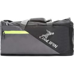 Czarno-Szara Torba Roll It Over. Czarne torebki damskie sportowe Born2be, bez wzorów, sportowe, duże, bez dodatków. Za 89,99 zł.