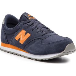 Sneakersy NEW BALANCE - YC420BY Granatowy. Niebieskie półbuty damskie New Balance, ze skóry. W wyprzedaży za 189,00 zł.