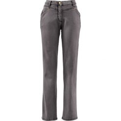 Dżinsy ze stretchem bonprix szary denim. Szare boyfriendy damskie bonprix. Za 79,99 zł.