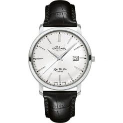 Zegarek Atlantic Męski Super De Luxe 64351.41.21 Szafirowe szkło. Niebieskie zegarki męskie Atlantic, szklane. Za 1515,80 zł.