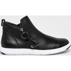 Caprice - Buty. Czarne buty sportowe damskie marki Caprice, bez wzorów, ze skóry, sportowe. W wyprzedaży za 229,90 zł.