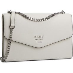 Torebka DKNY - Whitney Lg Shldr Flp R913H988 White WHT. Białe torebki klasyczne damskie DKNY, bez wzorów, ze skóry, eleganckie, bez dodatków. Za 1199,00 zł.