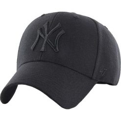 47 Brand New York Yankees MVP Cap B-MVPSP17WBP-BKB. Czarne czapki męskie 47 Brand, bez wzorów. W wyprzedaży za 89,99 zł.